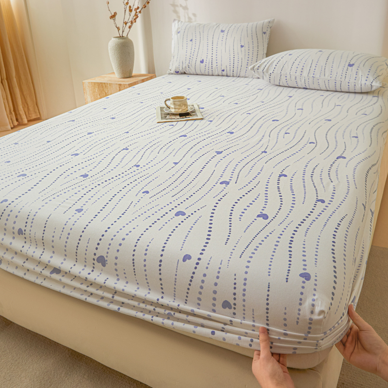 A级母婴全棉老粗布床笠夏季床罩