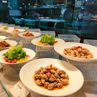 亚克力展示架甜品点心装饰摆台高端酒店自助餐厅明档展示菜品底座