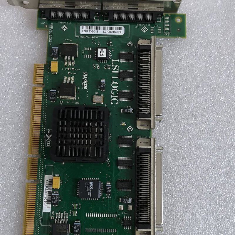 议价LSI22320-S 双通道SCSI卡件成色还可以可维修