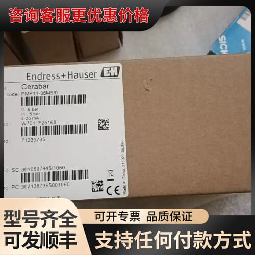 议价E+H PMP11-38M9/0可维修