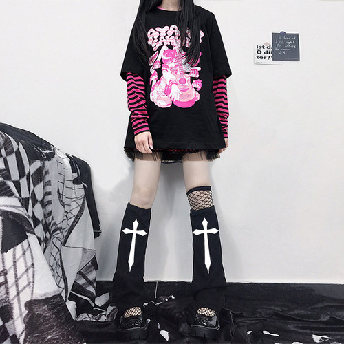 暗黑脚套其他混纺美腿塑形女日系