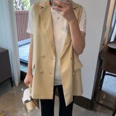 网红孕妇装 百搭设计感时尚 孕妇马甲2023夏款 辣妈洋气 LeoMami