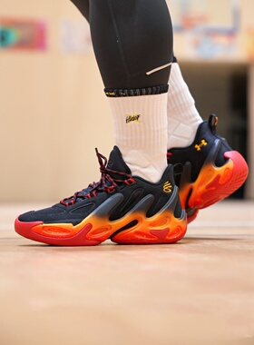 Under Armour/安德玛 Curry 13 篮球鞋 圆头厚底 运动实战 缓震