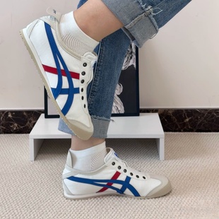 Onitsuka Tiger鬼冢虎Mexico 66 Slip-on 男女情侣 一脚蹬懒人鞋