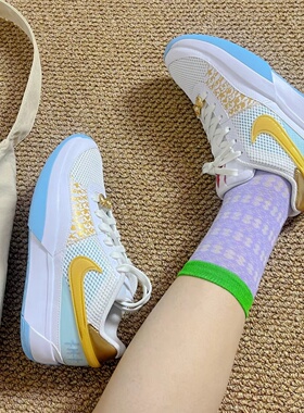 Nike Ja 1 莫兰特1代 防滑耐磨 抗扭 缓震 透气 运动 实战篮球鞋