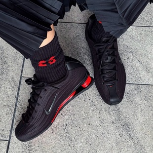 运动休闲鞋 柔软减震回弹圆头气柱训练滔搏 SHOX Nike