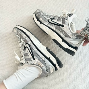 6000 Nike 舒适防滑耐磨网面透气 复古跑步鞋 机能风 耐克 CNPT
