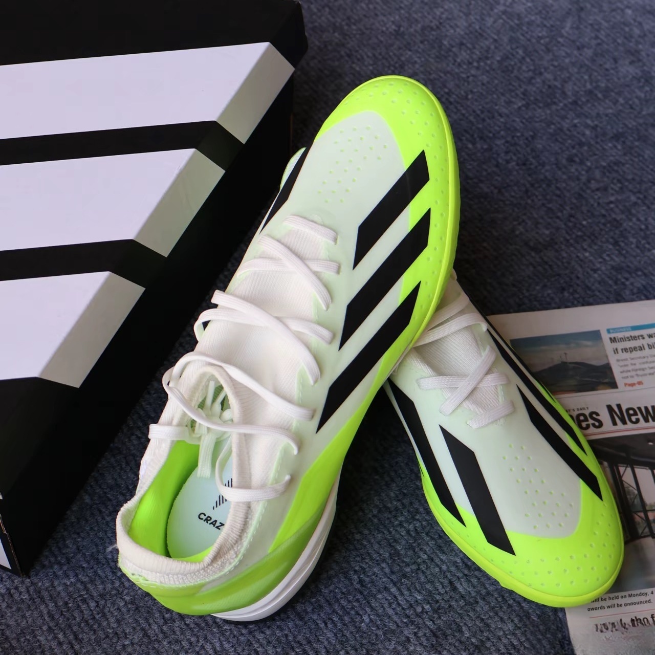 adidasxCrazyfast.3TF足球鞋