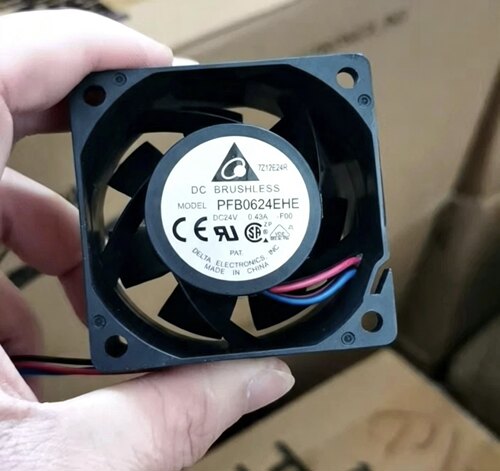 Delta/台达全新原装正品 PFB0624EHE 24V 0.43A 6038 散热风扇GHE