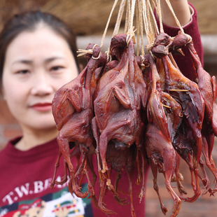 正宗柏枝传统风干腊鹌鹑农家自制下酒小菜零食一份两只餐厅烧烤