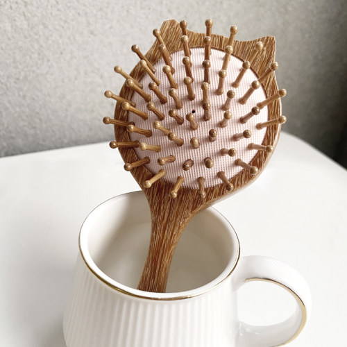 可爱猫咪便携气垫梳15.5cm