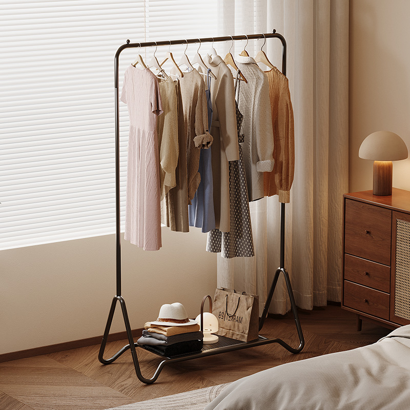 简易挂衣架落地卧室内晾衣架