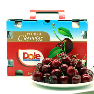智利进口都乐dole车厘子5斤原箱3J桑缇娜黑车甜樱桃礼盒顺丰 包邮