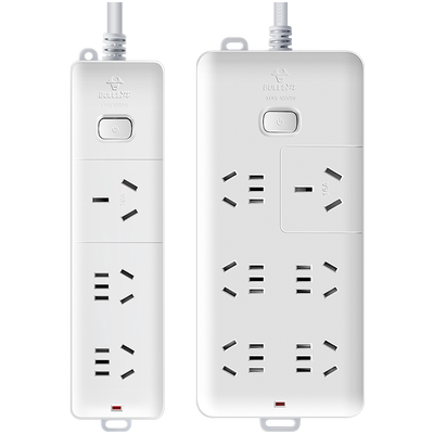 公牛家用6插位4000W大功率插线板