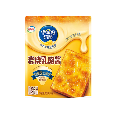 伊利岩烧乳酪酱涂抹奶酪芝士酱