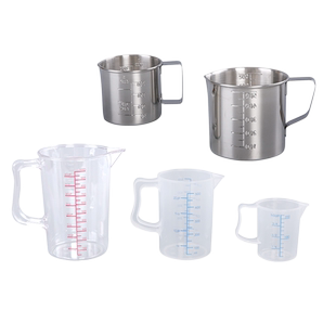 法焙客量杯带刻度杯家用塑料毫升小计量杯容器烘焙工具200ml500ml
