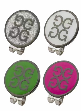 新款高尔夫Gfore磁性金属马克Mark帽夹琅坊工艺球帽夹子果岭球位