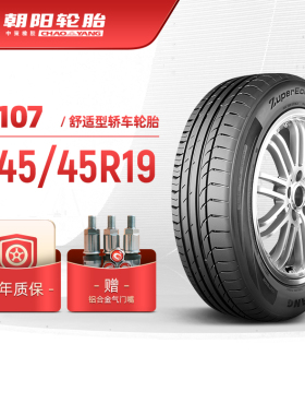 朝阳轮胎 245/45R19乘用车舒适型汽车轿车胎A107静音坚固舒适抓地