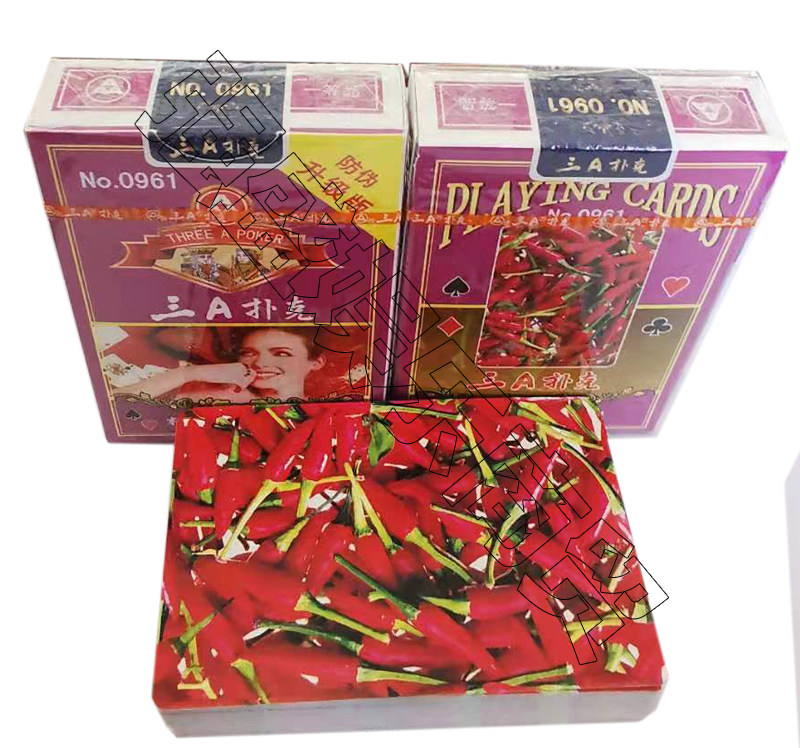 三a0961红辣椒扑克牌 魔术三a红辣椒0961扑克牌 三a0961扑克牌