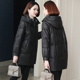 冬季 海宁真皮羽绒服女中长款 2025新款 品牌休闲绵羊皮皮衣皮草外套