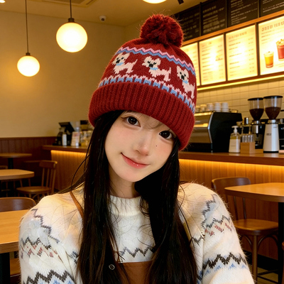 【费尔岛】保暖防寒帽子