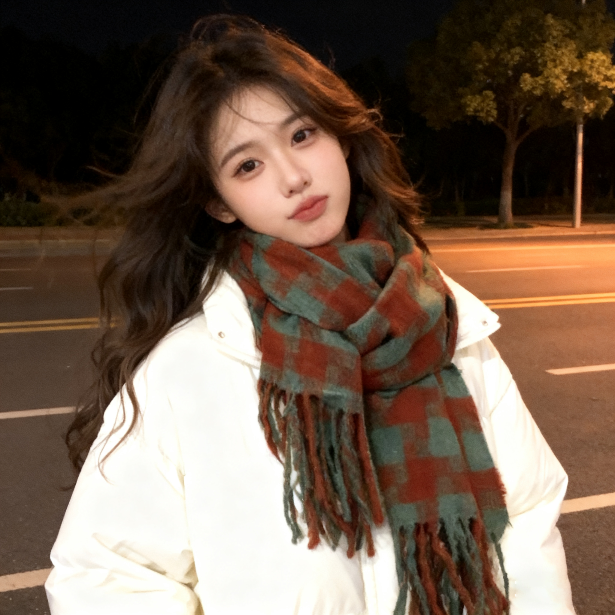 【秋冬bi备】格子围巾