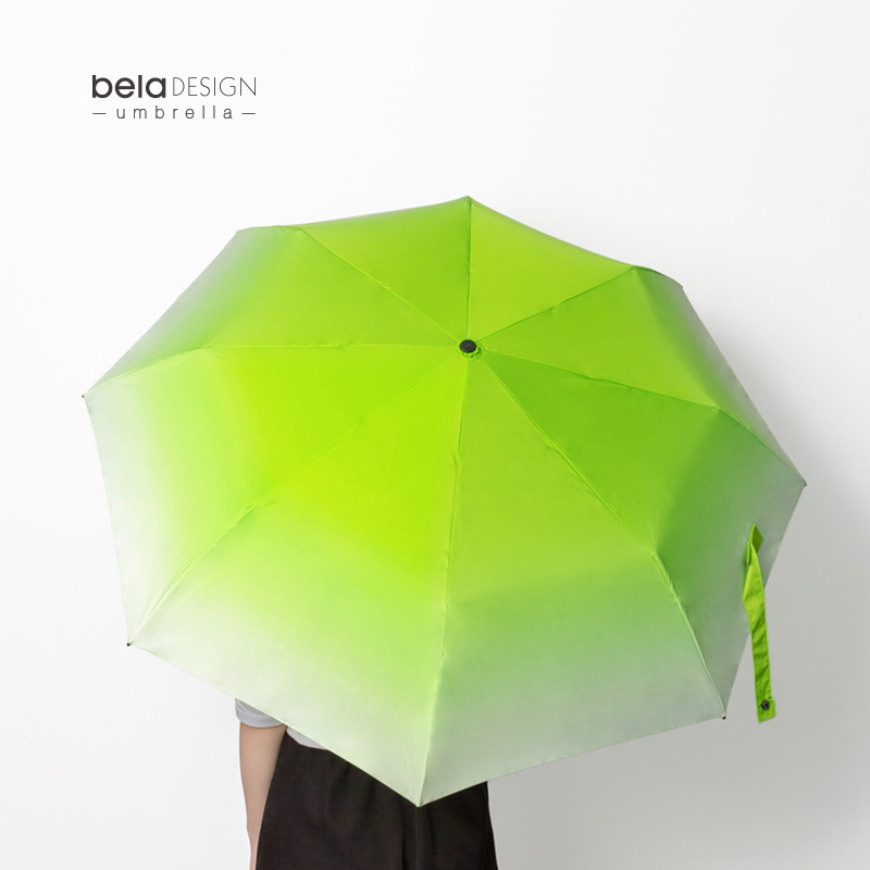 本来设计 纳米不沾水雨伞遮阳防晒太阳伞晴雨两用伞企业定制logo