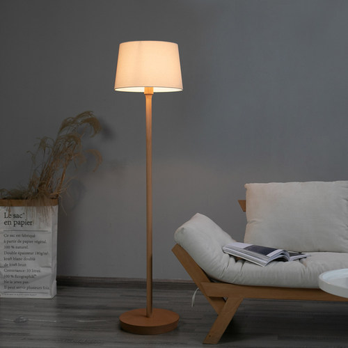 复古落地灯实木复古风氛围台灯