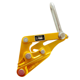 沪工导线卡线器铝镁合金卡线器裸线绝缘导线拉紧好用不伤电缆导线