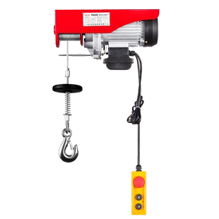沪工微型电动葫芦220v墙壁支架吊机家用提升机小型起重机立柱支架