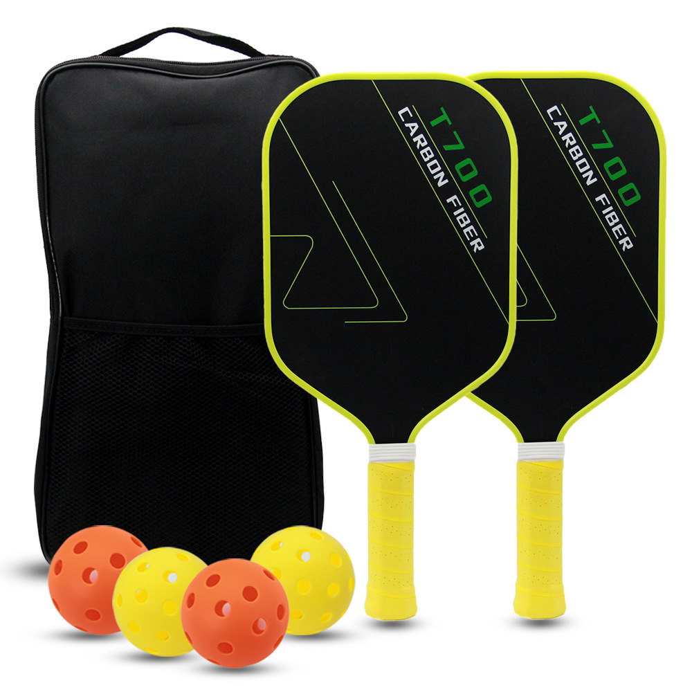 出口匹克球拍T700布纹磨砂16mm