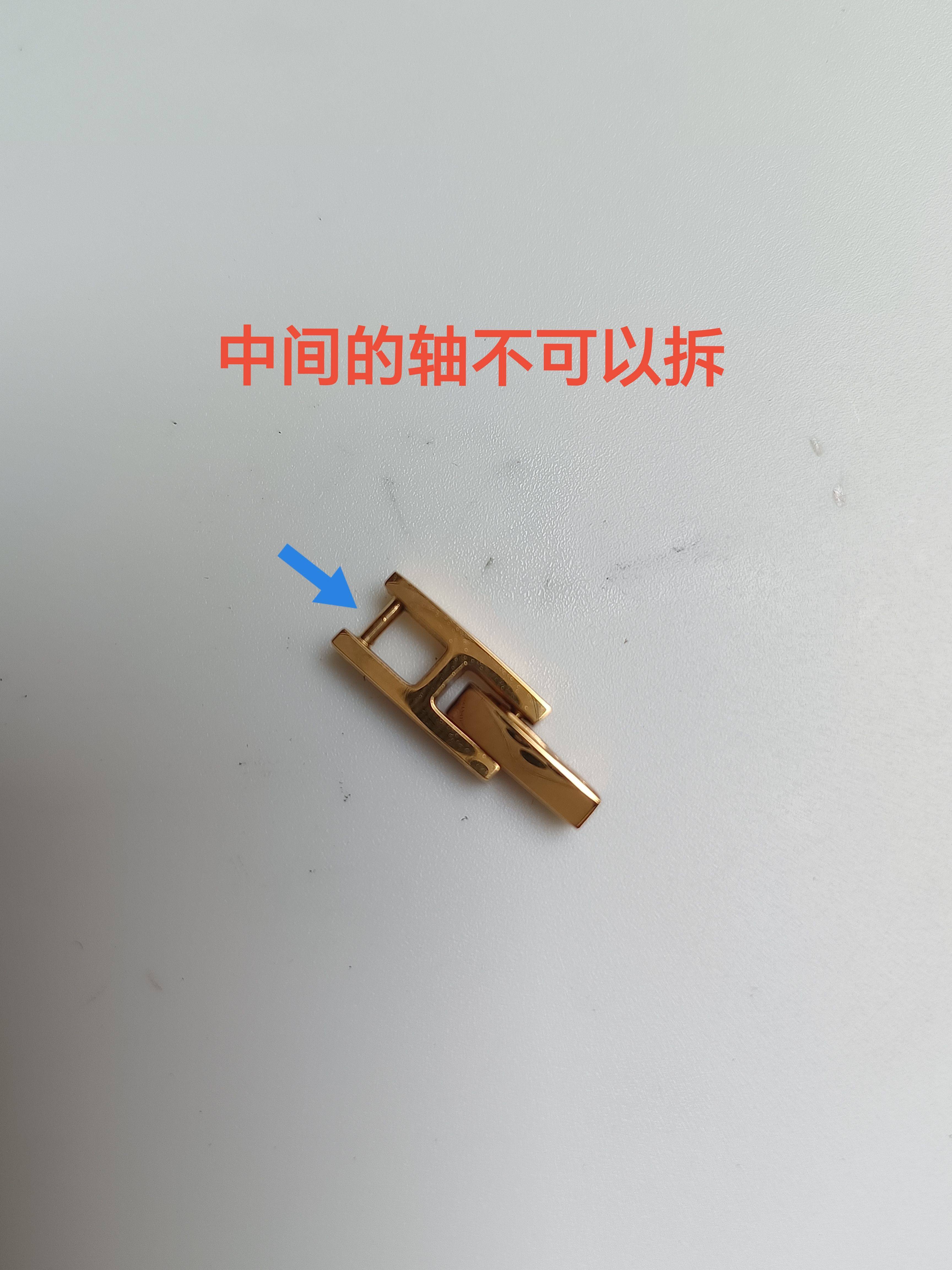 不可以拆卸款不锈钢手链加长扣金色银色结实耐用耐磨