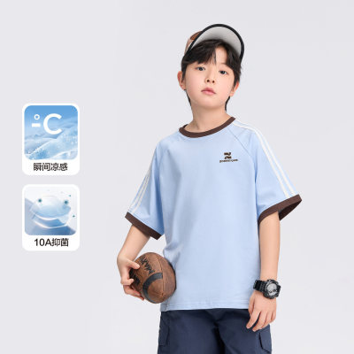 左西童装男童裤子夏季薄款儿童凉感天丝牛仔裤2026新款大童防蚊裤 — 6