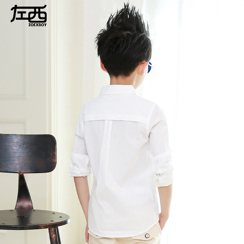 Chemise garcon à manche longue - Ref 2082282 Image 3