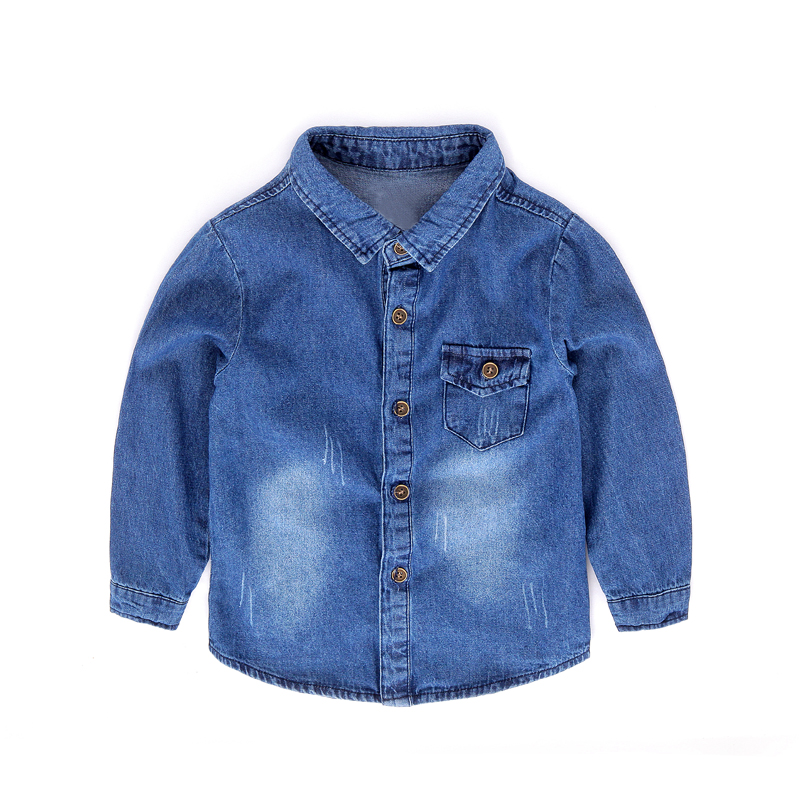 Chemise garcon à manche longue - Ref 2082284 Image 3