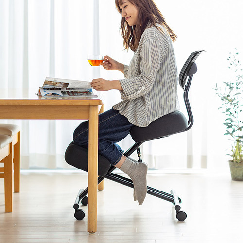 日本山业成人学生坐姿矫正座椅可