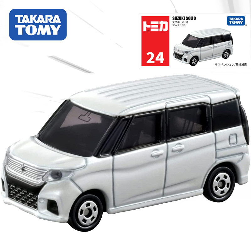 tomy/多美卡仿真合金汽车模型男24号铃木北斗星solio面包车173335