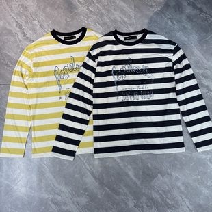 T恤宽松落肩袖 慵懒感圆领长袖 显瘦女士上衣 春季 1.24HA家