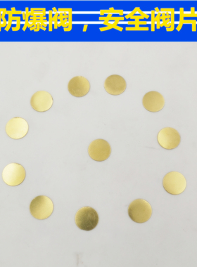 高压打气机配件防爆阀铜片30兆帕阀片 高压打气机30mpa漏气维修件