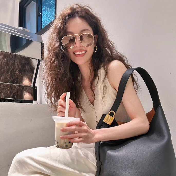 钟楚曦同款太阳镜金框时尚韩版墨镜网红飞行员眼镜复古彩膜蛤蟆镜