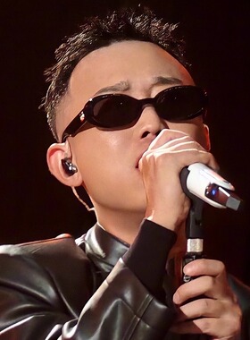 GAI周延同款时尚墨镜男女高级感嘻哈ins风太阳眼镜rapper说唱歌手