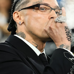 centralcee同款半框眼镜男斯文败类rapper方形窄框近视镜专业配镜