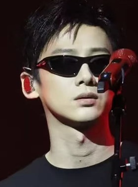 白敬亭演唱会同款百搭潮男痞帅户外运动太阳眼镜骑行登山显瘦墨镜