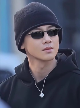 白敬亭同款墨镜男士开车钓鱼复古方框偏光防紫外线太阳眼镜男痞帅