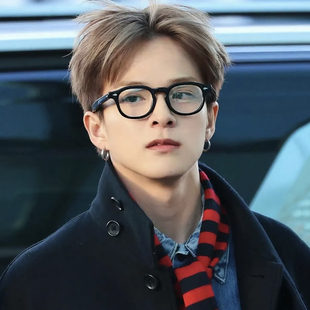 滨田朝光同款TR90眼镜男款痞帅日系复古学生近视素颜平光镜女大脸