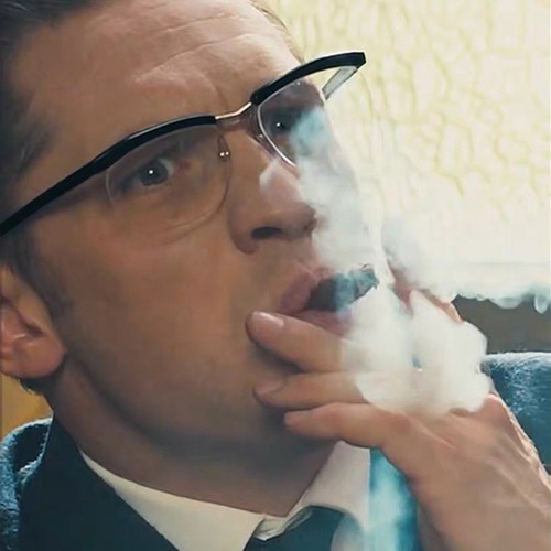 西装暴徒汤姆哈迪半框近视半框