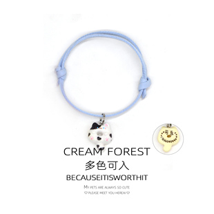 猫咪项圈铃铛狗狗脖圈可爱可调节轻便透气可调节定制刻字简约春天