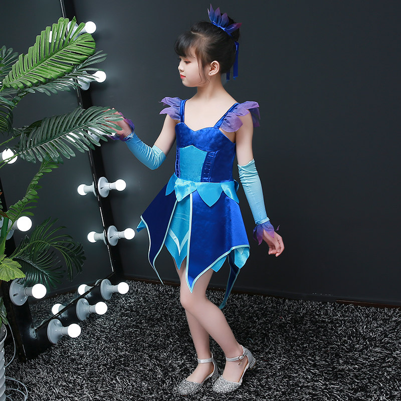 叶罗丽服装陈思思服装万圣节服装圣诞节儿童cos公主连衣裙现货