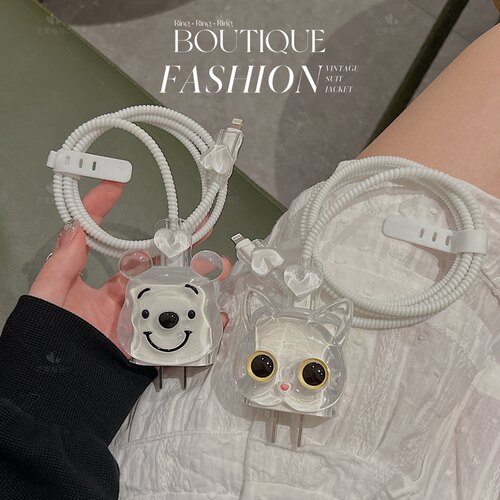 新款苹果17充电器保护套适用iPhone16promax数据线iPad9防折断20w