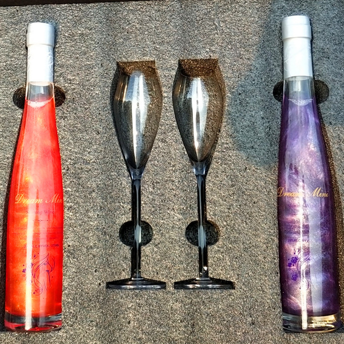 Dream Star champagne Sparkling wine Gifts Flame wine 20% Alcohol Sparkling wine high-grade Gift box packagingin the Liquor , Wine  category - from Buy2taobao.com to provide professional Taobao agent buy service